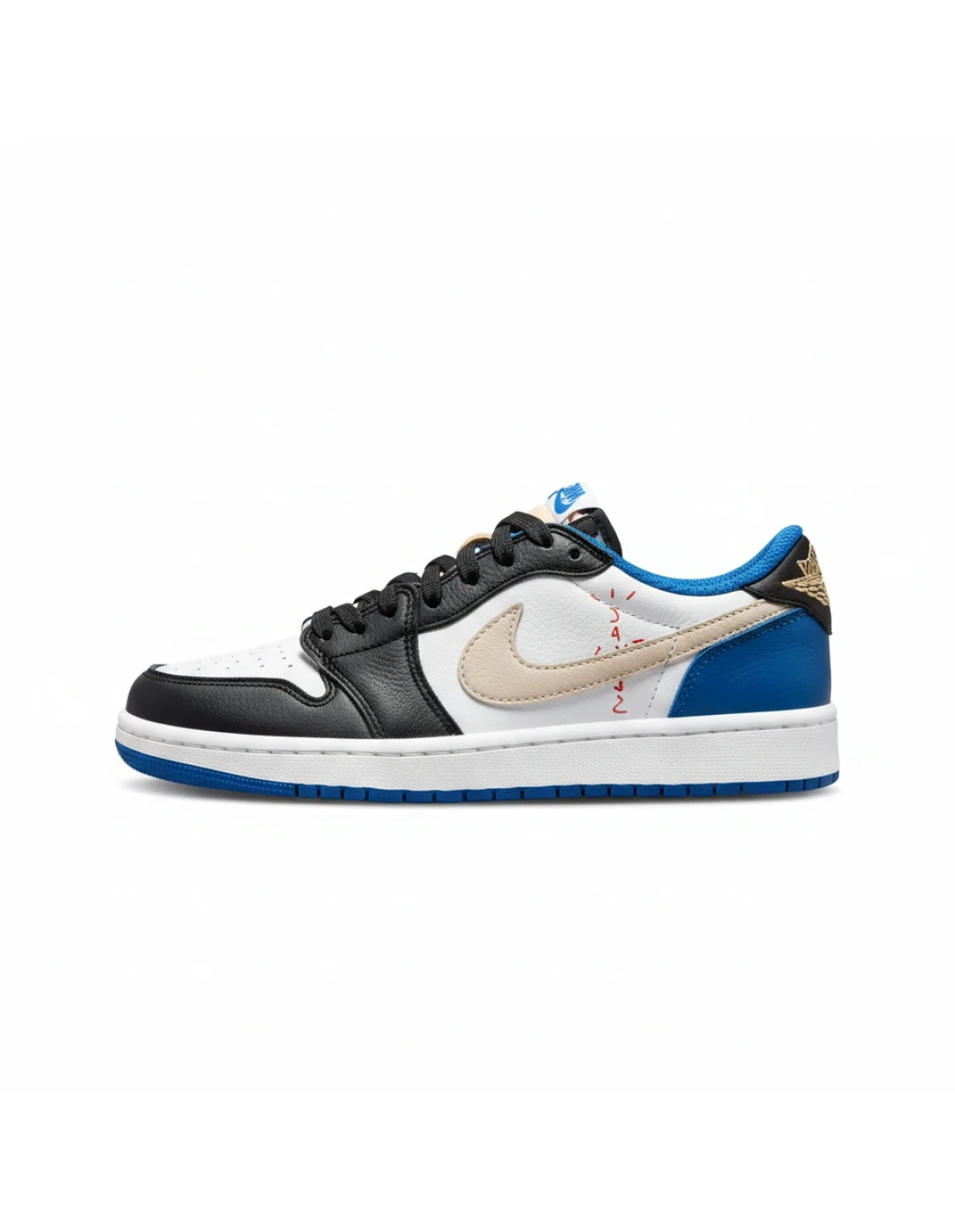 کفش روزانه زنانه نایکی Jordan 1 Low Travis Scott W